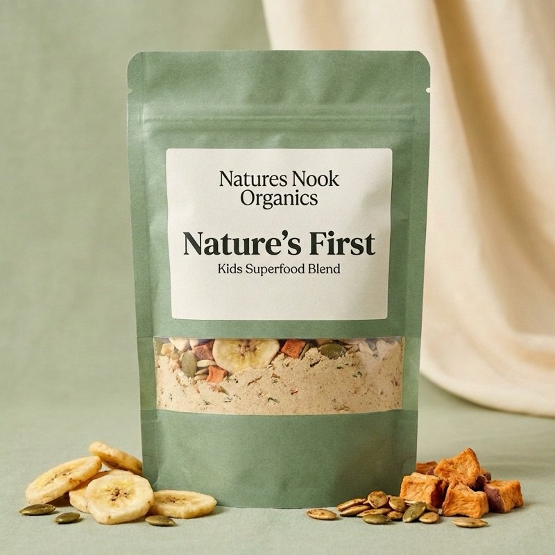 Natures Nook Organics Nature's First pouch, 250 g (8.8 oz)