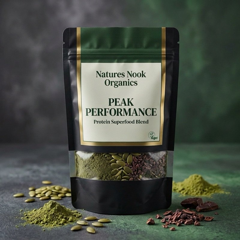 Natures Nook Organics Peak Performance pouch, 940 g (33.2 oz)